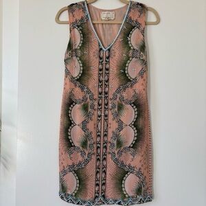 Nicole Miller Fairy Whimsical Beaded Embroidered Mini Cocktail Dress